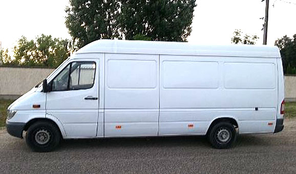 Hűtőkocsi bérlés Mercedes Sprinter