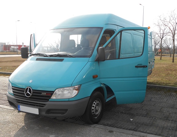 teherautó bérlés Mercedes-Benz Sprinter